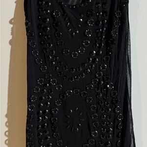 BCBGMaxAzria Shimmering Black Dress